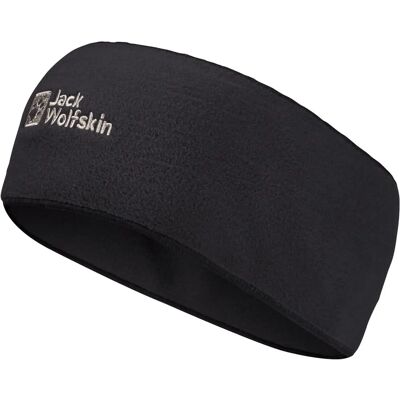 Jack Wolfskin Real Stuff Stirnband - Unisex Schwarz Jack Wolfskin Real Stuff Stirnband - Unisex Schwarz
