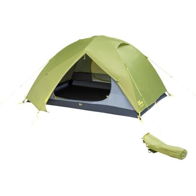 Jack Wolfskin Skyrocket III Dome - 2-3 Persoons Tent - Ginkgo Green Jack Wolfskin Skyrocket III Dome - 2-3 Persoons Tent - Ginkgo Green