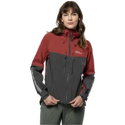 Jack Wolfskin MOROBBIA 3L JKT W - skiffergrön - Jacka Jack Wolfskin MOROBBIA 3L JKT W - skiffergrön - Jacka