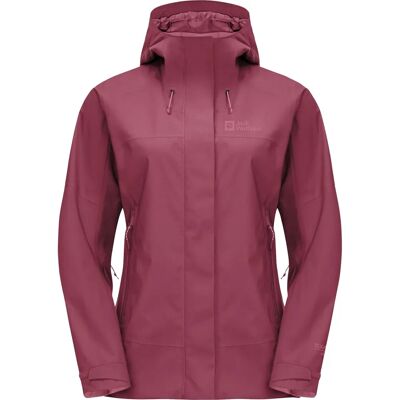 Jack Wolfskin Kammweg 2L JKT - Sangria Red - Waterproof, Windproof, Breathable - Jacket Jack Wolfskin Kammweg 2L JKT - Sangria Red - Waterproof, Windproof, Breathable - Jacket