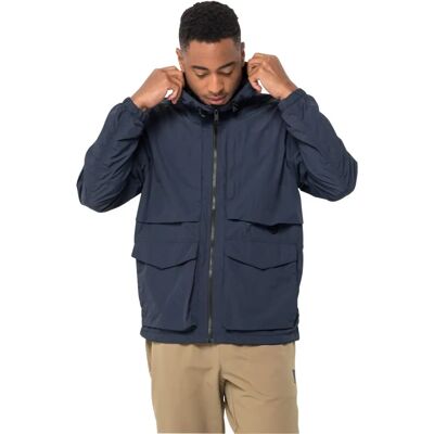 Jack Wolfskin 13076611010 Recycled All-Season Men Jacket Jack Wolfskin 13076611010 Recycled All-Season Men Jacket