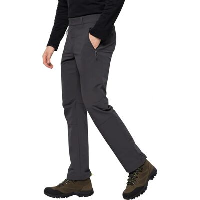 JACK WOLFSKIN Activate XT Pants M - Schwarz-Weiß - Softshellhose JACK WOLFSKIN Activate XT Pants M - Schwarz-Weiß - Softshellhose