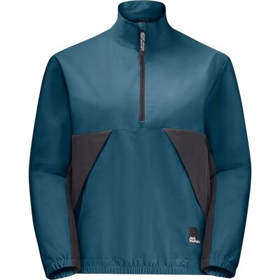 JACK WOLFSKIN TEEN HALFZIP Y Blau - Outdoorjacke JACK WOLFSKIN TEEN HALFZIP Y Blau - Outdoorjacke