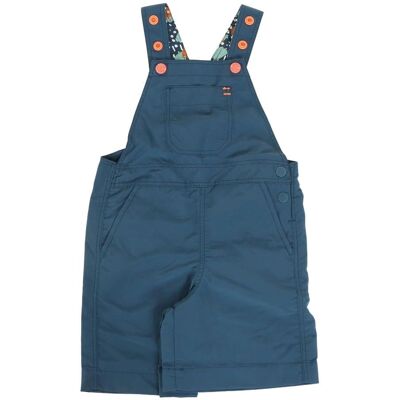 JACK WOLFSKIN VILLI SHORT OVERALL Kids - Blue, Size 140 JACK WOLFSKIN VILLI SHORT OVERALL Kids - Blue, Size 140