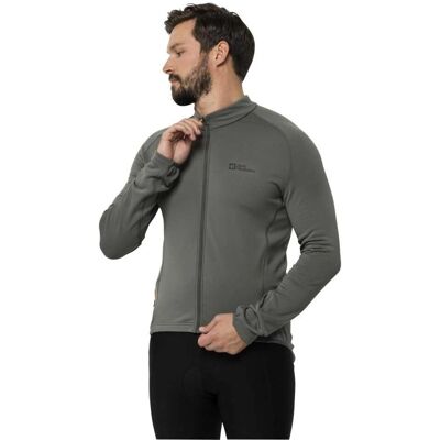 Jack Wolfskin Morobbia FZ Light - Mężczyzna - Zielony Gecko - Kurtka Jack Wolfskin Morobbia FZ Light - Mężczyzna - Zielony Gecko - Kurtka
