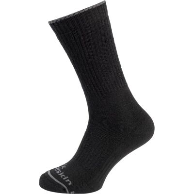 Jack Wolfskin Trek Merino Sock CL C - Unisex - Nero - Calze Jack Wolfskin Trek Merino Sock CL C - Unisex - Nero - Calze