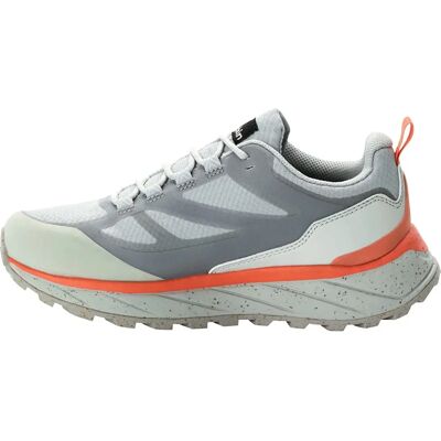 Jack Wolfskin TERRAVENTURE TEXAPORE LOW W - Grigio Argento - Scarpe da Trekking Jack Wolfskin TERRAVENTURE TEXAPORE LOW W - Grigio Argento - Scarpe da Trekking