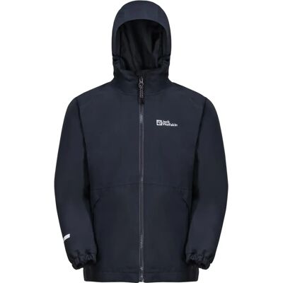 JACK WOLFSKIN Iceland 3-i-1 Jakke Barn Blå JACK WOLFSKIN Iceland 3-i-1 Jakke Barn Blå