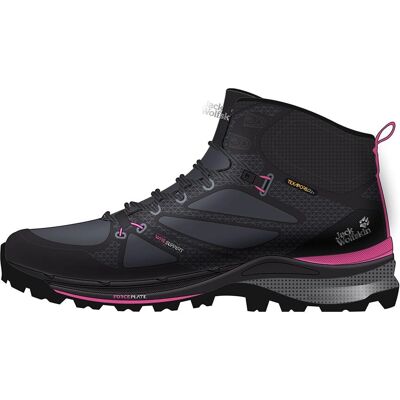 Jack Wolfskin Force Striker Texapore Mid - Różowe - Buty trekkingowe Jack Wolfskin Force Striker Texapore Mid - Różowe - Buty trekkingowe