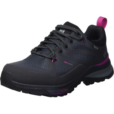 Jack Wolfskin Force Striker Texapore Low W - Różowe - Buty trekkingowe Jack Wolfskin Force Striker Texapore Low W - Różowe - Buty trekkingowe