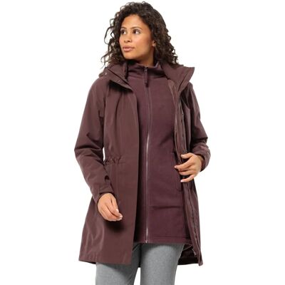 Damska wodoodporna kurtka 3w1 Jack Wolfskin Ottawa - Kurtka Damska wodoodporna kurtka 3w1 Jack Wolfskin Ottawa - Kurtka