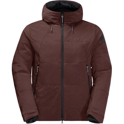 Jack Wolfskin Bike Commute Ins Jkt M - Mørk Maroon - Jakke Jack Wolfskin Bike Commute Ins Jkt M - Mørk Maroon - Jakke