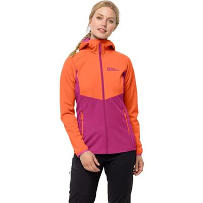 JACK WOLFSKIN GO HIKE SOFTSHELL Donna Magenta - Giacca JACK WOLFSKIN GO HIKE SOFTSHELL Donna Magenta - Giacca