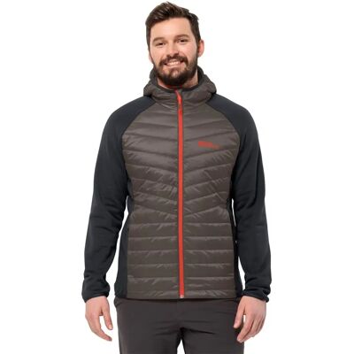 Giacca ibrida da uomo Jack Wolfskin Routeburn Pro - Impermeabile, antivento, con cappuccio Giacca ibrida da uomo Jack Wolfskin Routeburn Pro - Impermeabile, antivento, con cappuccio