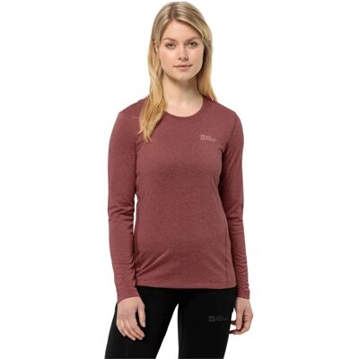 JACK WOLFSKIN Sky Thermal L/S W - rojo - S - Camisa de manga larga JACK WOLFSKIN Sky Thermal L/S W - rojo - S - Camisa de manga larga