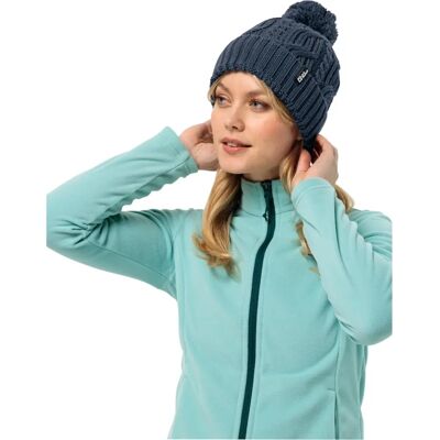 Jack Wolfskin Pompom Mütze (1905092) - nachtblau Jack Wolfskin Pompom Mütze (1905092) - nachtblau