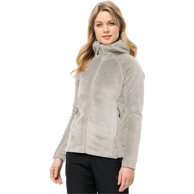 JACK WOLFSKIN ROTWAND HOODED FZ W - Soft Fleece Jacket JACK WOLFSKIN ROTWAND HOODED FZ W - Soft Fleece Jacket