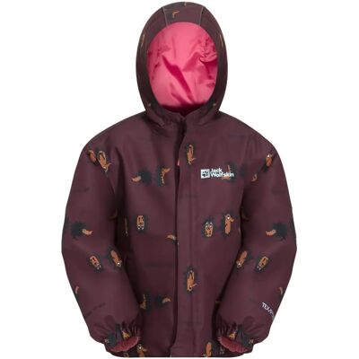 JACK WOLFSKIN GLEELY 2L INS PRINT JKT K - Kurtka zimowa dla dzieci JACK WOLFSKIN GLEELY 2L INS PRINT JKT K - Kurtka zimowa dla dzieci