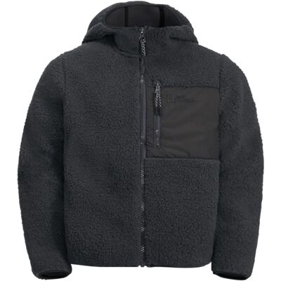 Jack Wolfskin Ice Curl Hood - Unisex vinterjacka för pojkar - Navy/Blue - 80-92cm Jack Wolfskin Ice Curl Hood - Unisex vinterjacka för pojkar - Navy/Blue - 80-92cm