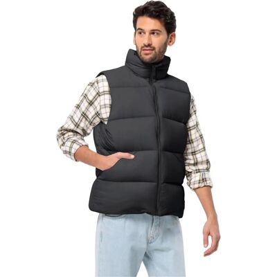 JACK WOLFSKIN RÖMERTOR VEST M Negro-Blanco Hombre Chaleco Funcional - 1 JACK WOLFSKIN RÖMERTOR VEST M Negro-Blanco Hombre Chaleco Funcional - 1
