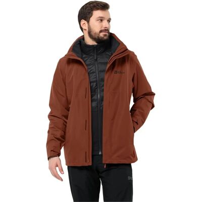 Kurtka Jack Wolfskin LUNTAL 3IN1 - Wodoodporna Oddychająca Cały rok Mężczyźni Kurtka Jack Wolfskin LUNTAL 3IN1 - Wodoodporna Oddychająca Cały rok Mężczyźni