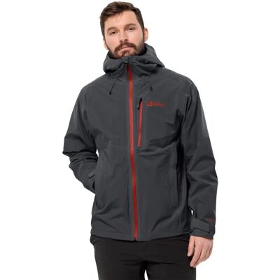 JACK WOLFSKIN EAGLE PEAK 2L JKT M - Funktionsjacke, grau JACK WOLFSKIN EAGLE PEAK 2L JKT M - Funktionsjacke, grau
