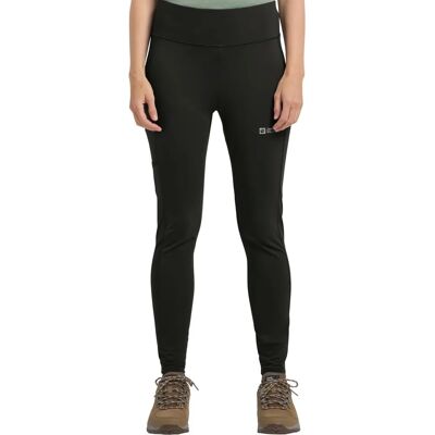 JACK WOLFSKIN KLINTAL TIGHTS W - Sportleggings - schwarz JACK WOLFSKIN KLINTAL TIGHTS W - Sportleggings - schwarz