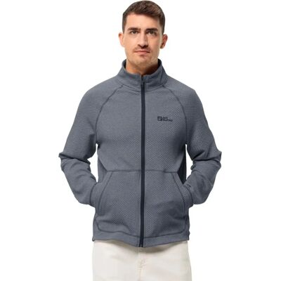 JACK WOLFSKIN FERNWEH JKT M - Fleecejacka - svart JACK WOLFSKIN FERNWEH JKT M - Fleecejacka - svart