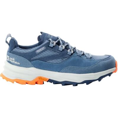 Jack Wolfskin CYROX TEXAPORE LOW W - Blue - Lightweight Hiking Shoe Jack Wolfskin CYROX TEXAPORE LOW W - Blue - Lightweight Hiking Shoe