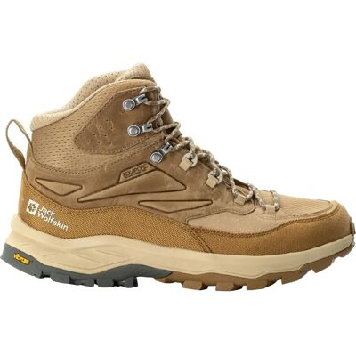 Jack Wolfskin CYROX TEXAPORE MID M - Brązowy - Buty trekkingowe Jack Wolfskin CYROX TEXAPORE MID M - Brązowy - Buty trekkingowe