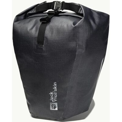 Jack Wolfskin Gravex 15 Sac à Vélo - Étanche, 15L, Gris - Publicité Jack Wolfskin Gravex 15 Sac à Vélo - Étanche, 15L, Gris - Publicité