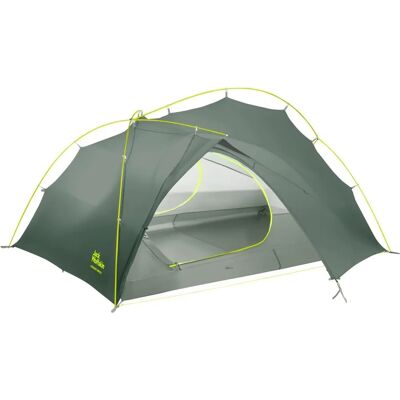 Jack Wolfskin Stratos Lite III - Lett telt for 2-3 personer - Grønn Jack Wolfskin Stratos Lite III - Lett telt for 2-3 personer - Grønn