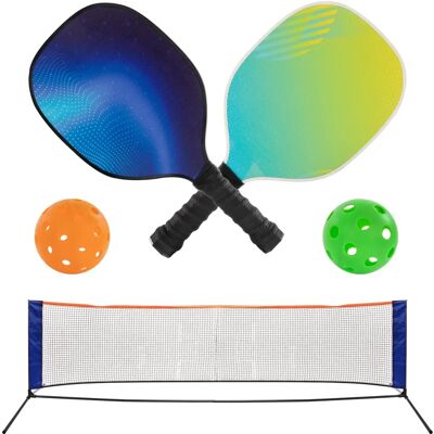 Set di Pickleball Idena - Rete, 2 Racchette, 2 Palline Set di Pickleball Idena - Rete, 2 Racchette, 2 Palline