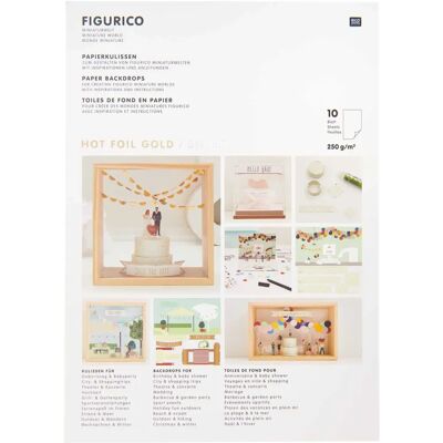 Rico Design - 500099 - A4 - Kunstpapierblock Rico Design - 500099 - A4 - Kunstpapierblock