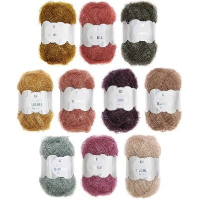 Kit Rico Design 10 Pelotes Couleurs Basiques - Crochet - Publicité Kit Rico Design 10 Pelotes Couleurs Basiques - Crochet - Publicité