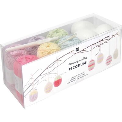 Rico Design 400027.012 Garn - Pastell Oster Eier Set - Garn Kit Rico Design 400027.012 Garn - Pastell Oster Eier Set - Garn Kit