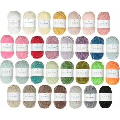 Rico Design Multi Yarn - 30 Colors - Yarn Type Rico Design Multi Yarn - 30 Colors - Yarn Type
