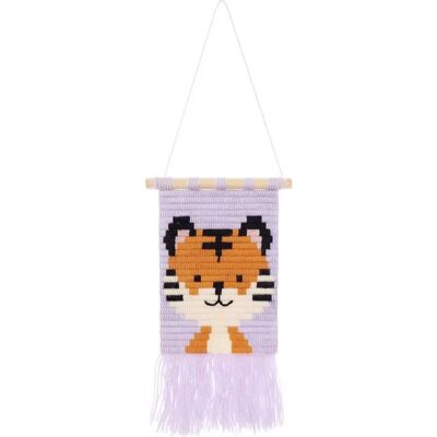 Rico Design Tiger Stickpackung - Longstitch Nähset Rico Design Tiger Stickpackung - Longstitch Nähset