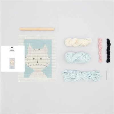 Rico Design GmbH & Co.KG Longstitch Set - Katze - 18x30cm Rico Design GmbH & Co.KG Longstitch Set - Katze - 18x30cm