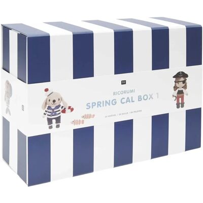 Rico Design Frühling Cal Maritime Box - Häkelgarn-Set Rico Design Frühling Cal Maritime Box - Häkelgarn-Set