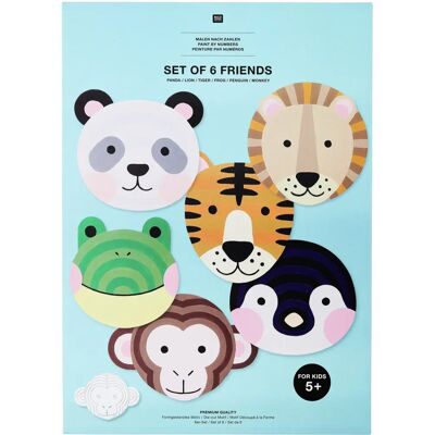 Rico Design - 800653 - 6 Motive - für Kinder - Malset Rico Design - 800653 - 6 Motive - für Kinder - Malset