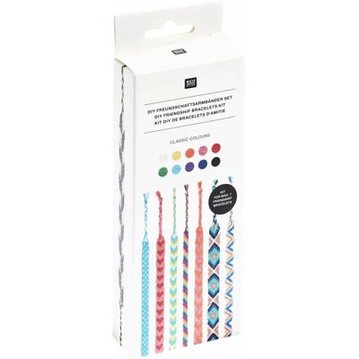 Rico Design 600552 Kunsthandwerk Spielzeug - DIY Freundschaftsarmbänder Set Rico Design 600552 Kunsthandwerk Spielzeug - DIY Freundschaftsarmbänder Set