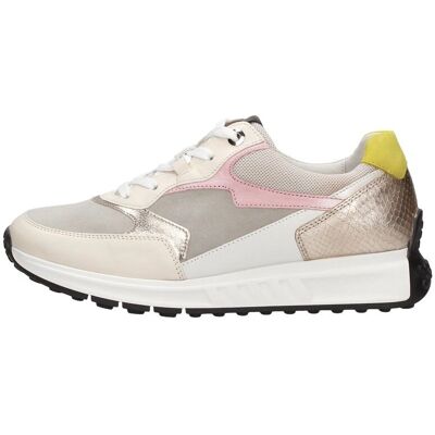 Gabor Lage Sneakers Grijs Leer Maat 35.5 Gabor Lage Sneakers Grijs Leer Maat 35.5