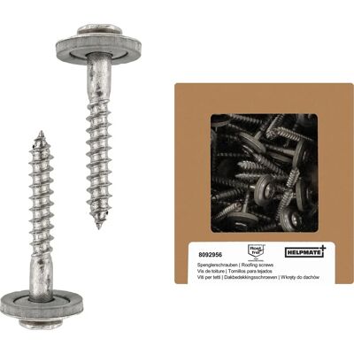 Wkręty Helpmate ze stali nierdzewnej - 4,5x45mm, 50 szt. - Dach i elewacja Wkręty Helpmate ze stali nierdzewnej - 4,5x45mm, 50 szt. - Dach i elewacja