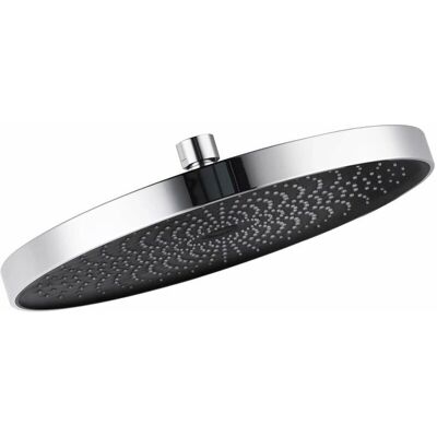 KIELLE - Oudee - 260 mm - Chrom/Schwarz - Duschkopf KIELLE - Oudee - 260 mm - Chrom/Schwarz - Duschkopf