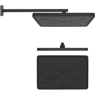 KIELLE - Vega - Noir mat - 360 × 240 mm - Ensemble douche - Publicité KIELLE - Vega - Noir mat - 360 × 240 mm - Ensemble douche - Publicité