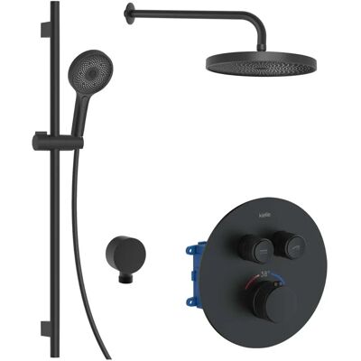 KIELLE - Oudee - Termostatic - 2 ieșiri - Set duș KIELLE - Oudee - Termostatic - 2 ieșiri - Set duș