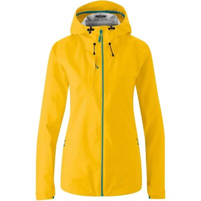 Maier Sports Mythen W Veste Imperméable Jaune pour Trekking - Veste Maier Sports Mythen W Veste Imperméable Jaune pour Trekking - Veste