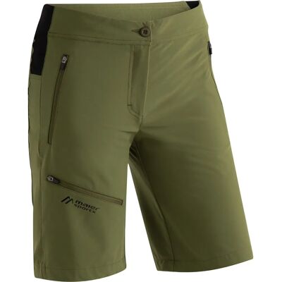Maier Sports Latit Short Vario - Grön, Hög Vario Midja, Ekologiskt, Snabbtorkande Maier Sports Latit Short Vario - Grön, Hög Vario Midja, Ekologiskt, Snabbtorkande