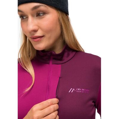 Maier Sports Purga Jacke - Pink, Größe 46, Atmungsaktiver Fleece Maier Sports Purga Jacke - Pink, Größe 46, Atmungsaktiver Fleece
